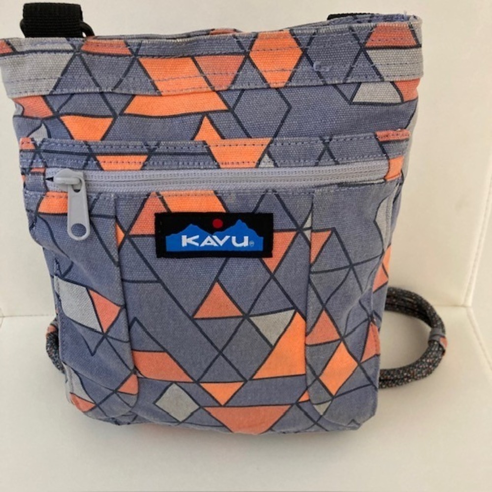 Kavu Stain Glass Model Rare Cross Body New WOT